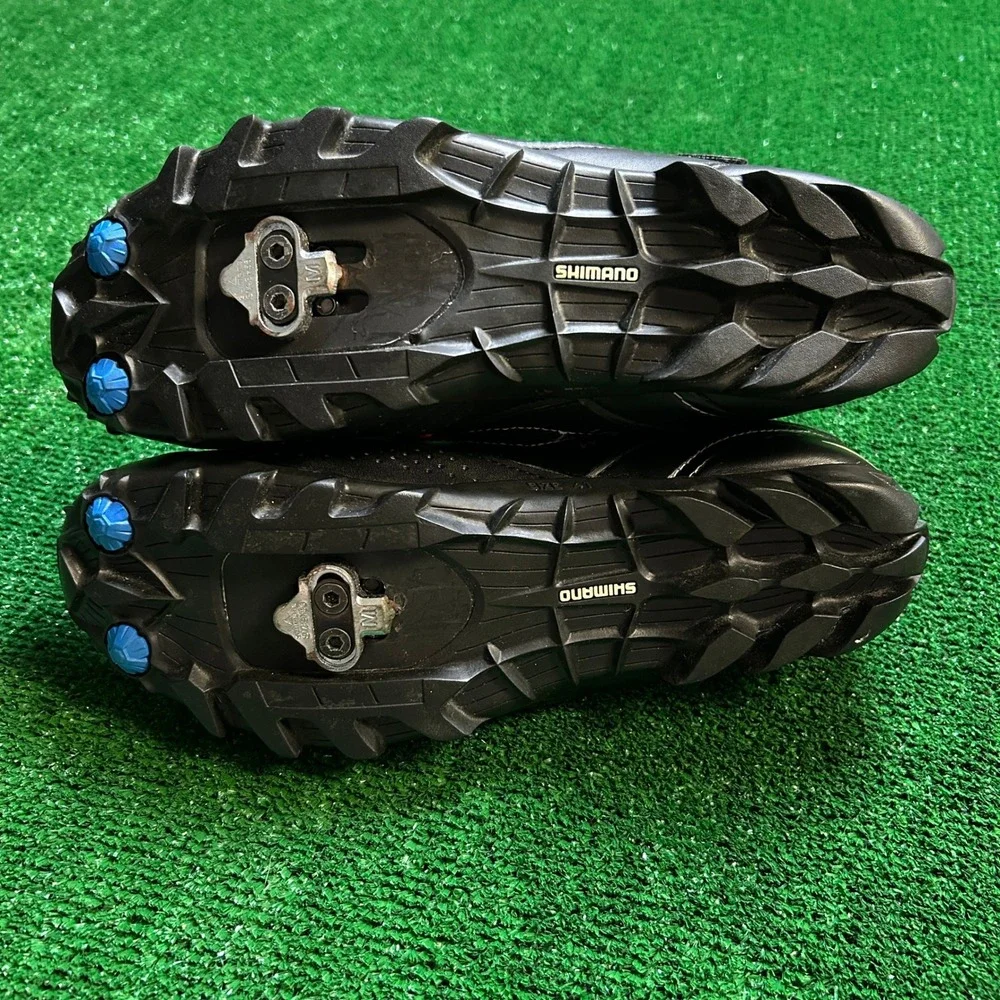 MTB SPD Shimano SH-WM51 Cycling Shoes Black Blue EU 41 US 8.5